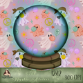 Retro Ghost Bubble