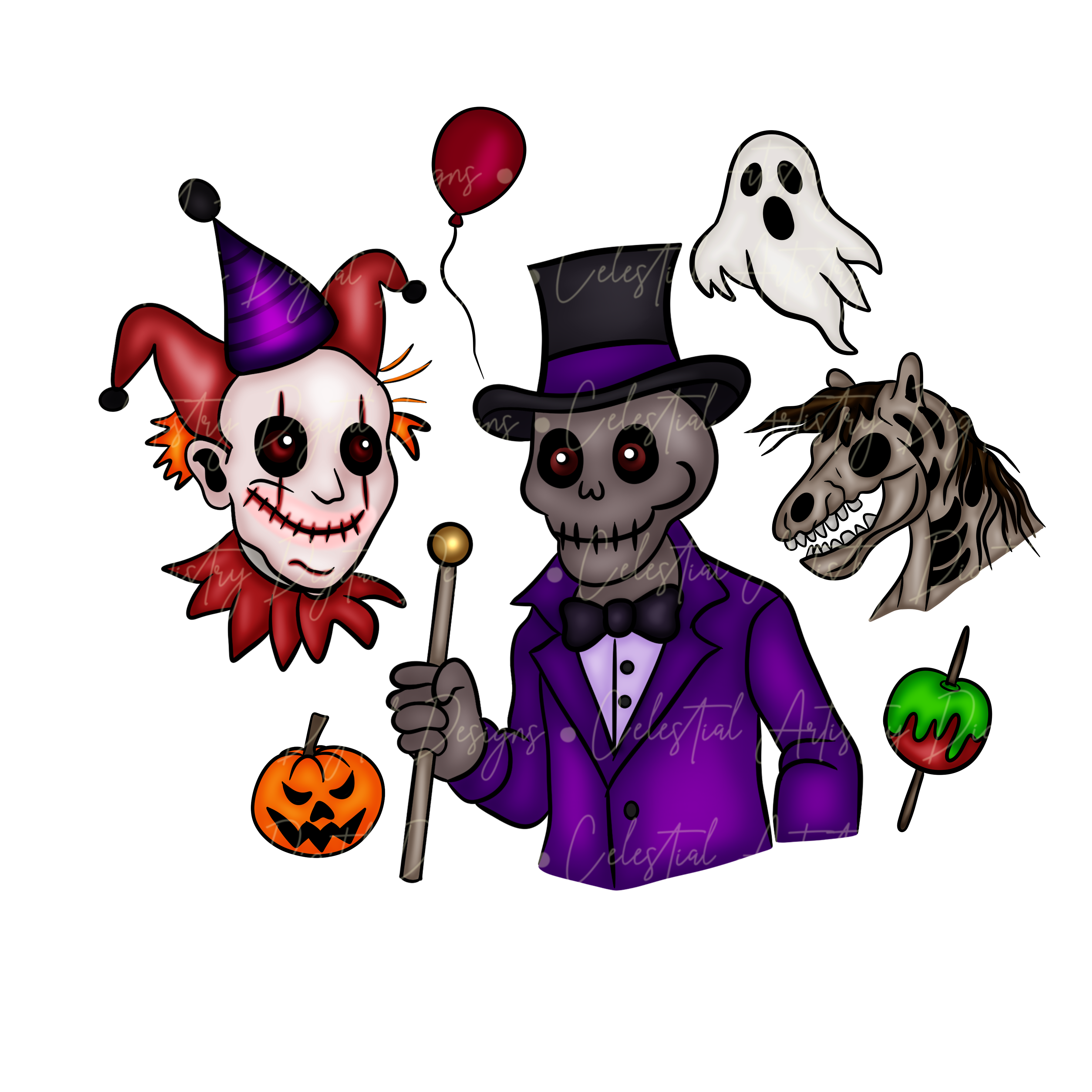 Spooky Circus PNG